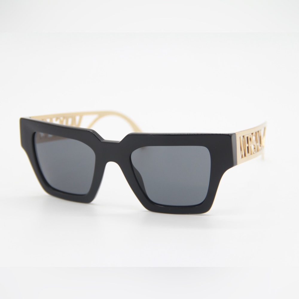 NEW VERSACE WOMEN’S SUNGLASSES VE4431 GB1/87 EYEWEAR VERSACE MOD 4431 BLACK - Picture 5 of 13